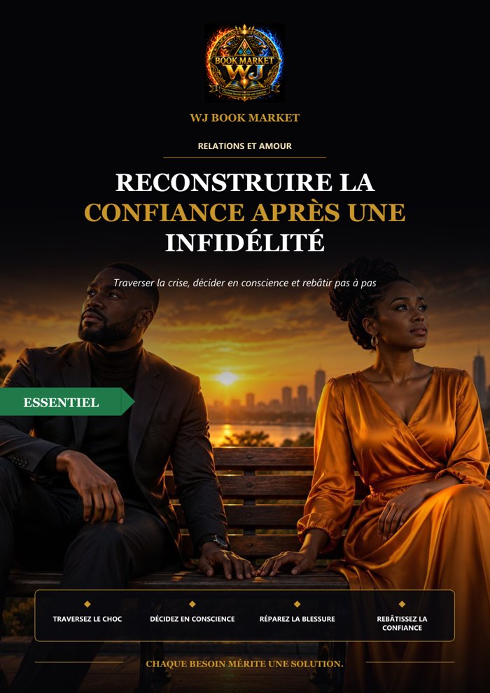 Couverture du guide WJ-0010 : Reconstruire la confiance après une infidélité