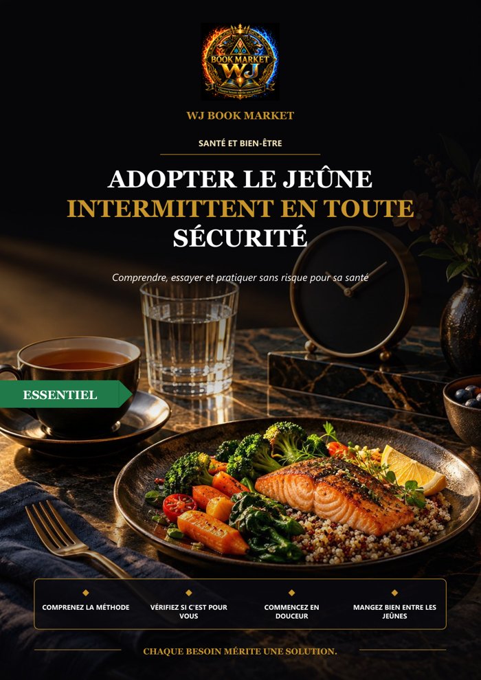 Couverture du guide WJ-0034 : Adopter le jeûne intermittent en toute sécurité