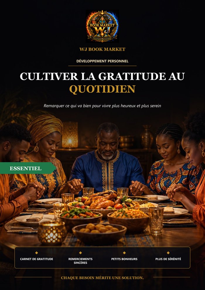 Couverture du guide WJ-0053 : Cultiver la gratitude au quotidien