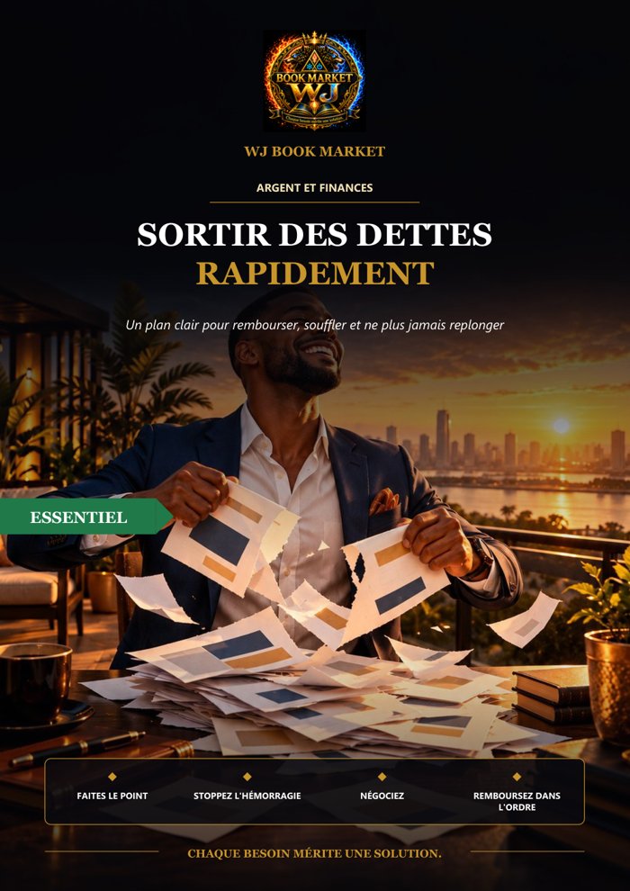 Couverture du guide WJ-0061 : Sortir des dettes rapidement