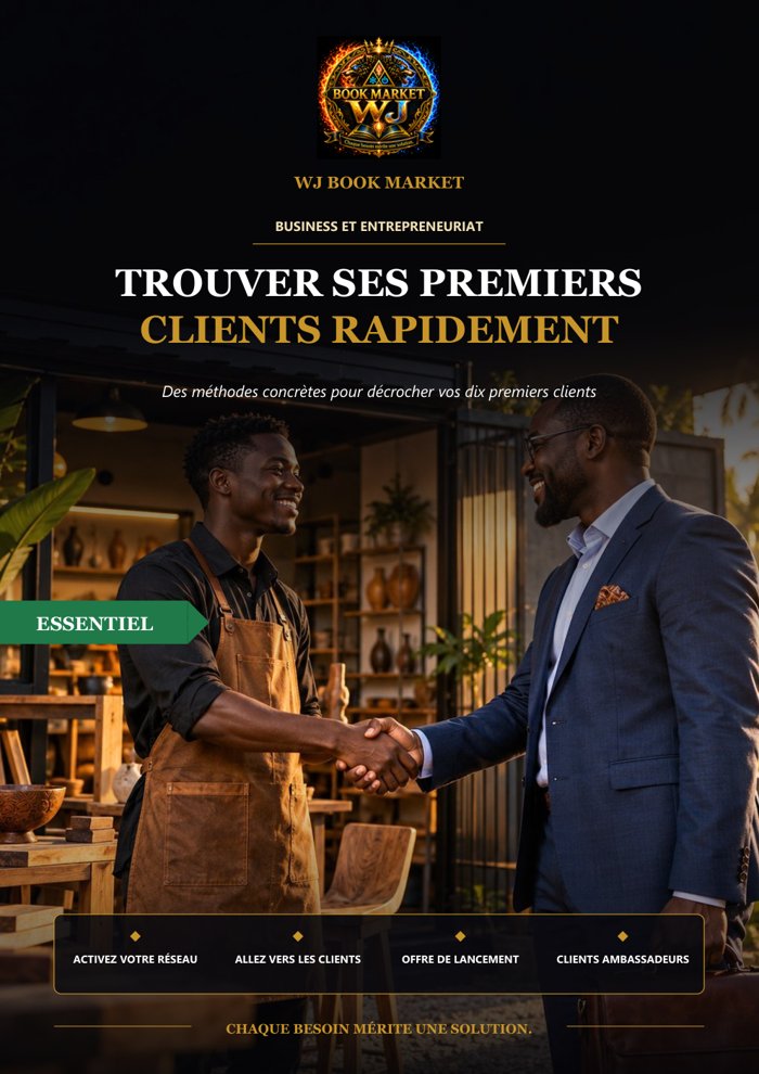 Couverture du guide WJ-0085 : Trouver ses premiers clients rapidement