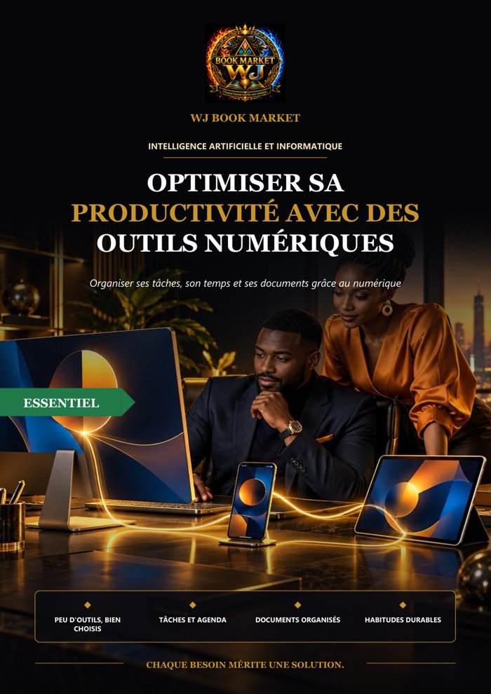 Couverture du guide WJ-0113 : Optimiser sa productivité avec des outils numériques