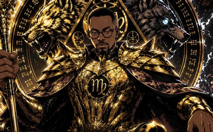 Personnage Alpha Suprême, style manga